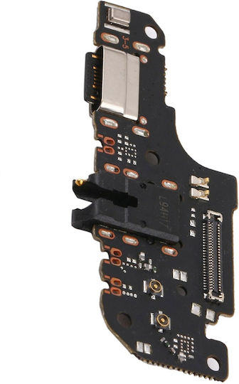 Conector de încărcare Xiaomi Mi 10t Lite Conector Usb-c Jack 3.5mm Negru