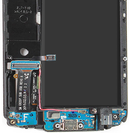 Galaxy S6 Charge Connector Micro-usb Port Microphone Central Button & Jack Port