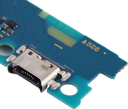 Конектор за зареждане Galaxy A32 5g Usb-c конектор жак 3.5mm черен