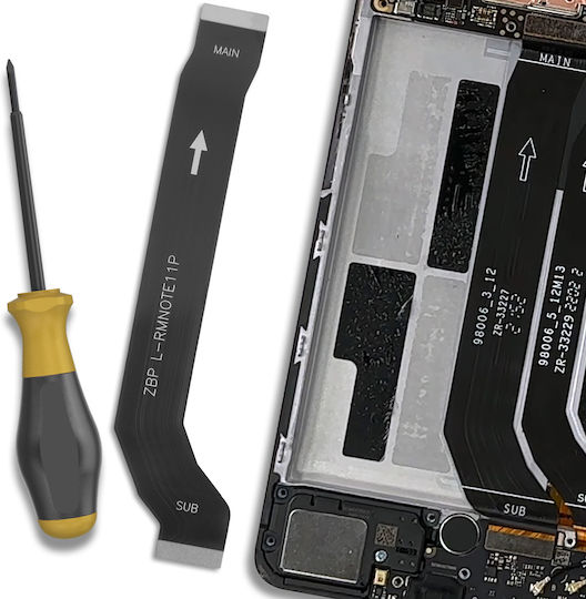 Clappio Flex Circuits for Redmi Note 11 Pro and Poco X4 Pro Main Black