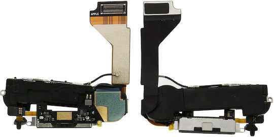 Ladeanschluss + 3,5-mm-Buchse + Mikrofon + GSM-Antenne Apple iPhone 4