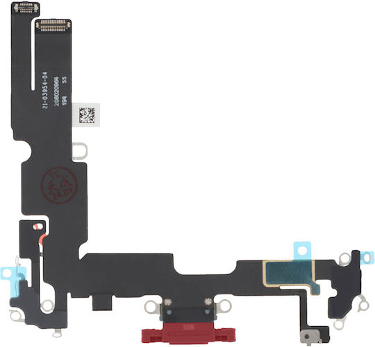 Relife Charger Connector Iphone 14 Plus Lightning Micro Port Red