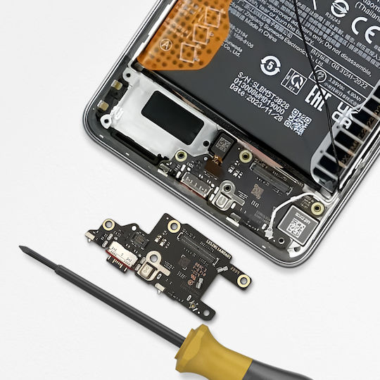 Clappio Charger Connector Xiaomi Poco X6 Pro Compatible Black