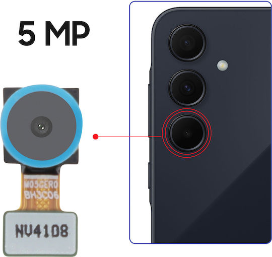 Samsung Camera Modul Galaxy A55 Original 5mp Telephoto Lens Black