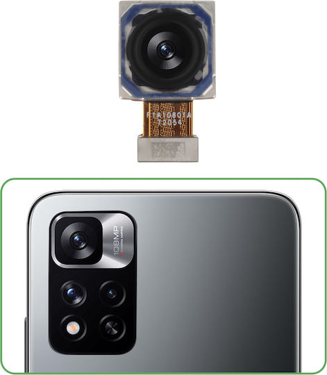 Clappio Camera Modul Redmi Note 11 Pro Plus Replacement Black