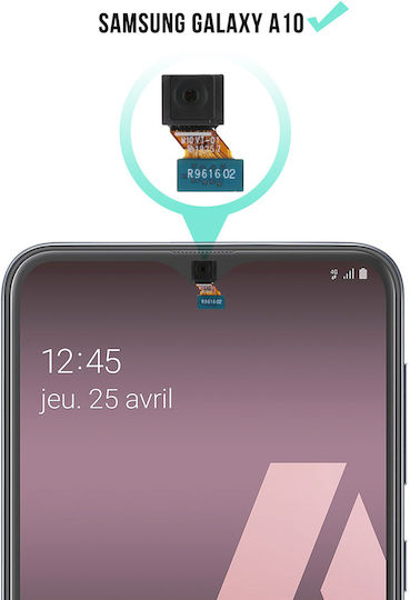 Lentilă de înlocuire cameră frontală Samsung Galaxy A10