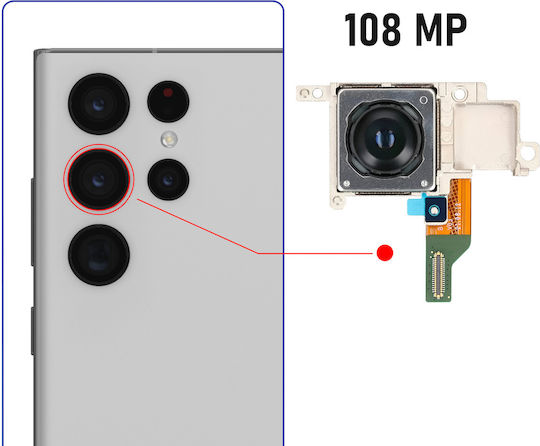 Samsung Camera Modul Galaxy S22 Ultra 108mp Main Sensor Black