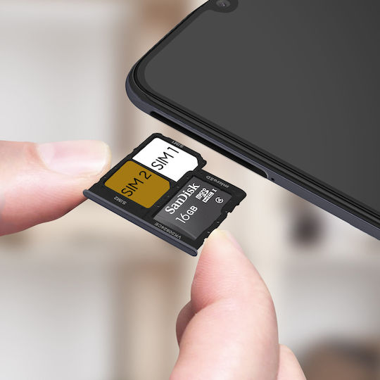 Tavă de înlocuire pentru cartela SIM Galaxy A40 Negru