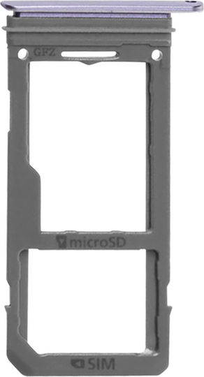 Replacement Sim Card Tray Samsung Galaxy S8 S8 Plus Purple