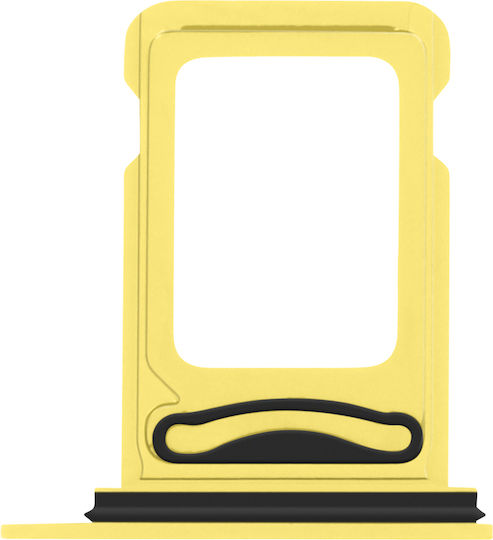 Slot pentru cartela SIM Clappio iPhone 14/14 Plus Galben