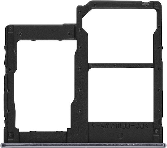 Tavă de înlocuire pentru cartela SIM Galaxy A40 Negru