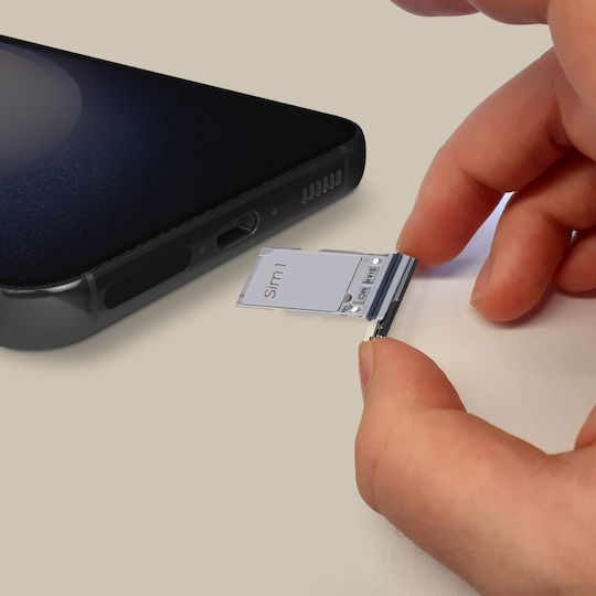 Tavă înlocuire cartelă SIM Samsung S23 S23 Plus Phantom Black