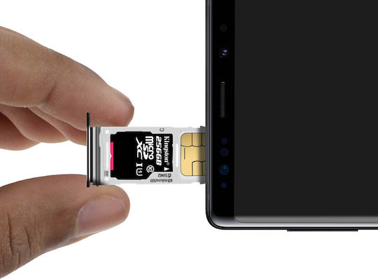 Samsung Galaxy Note 9 SIM-Kartenhalter Nanosim + MicroSD-Kartenhalter Schwarz