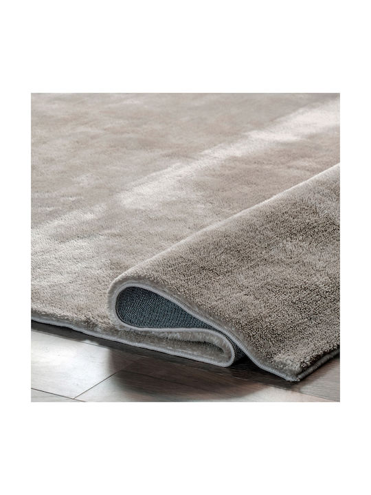 Saray Home Deluxe Anti-slip Rug Rectangular Furry Brown