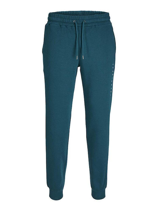 Sweatpants with Elastic Deep Teal