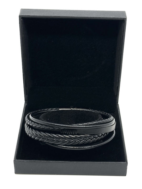 Legend Accessories Leather Bracelet 19cm