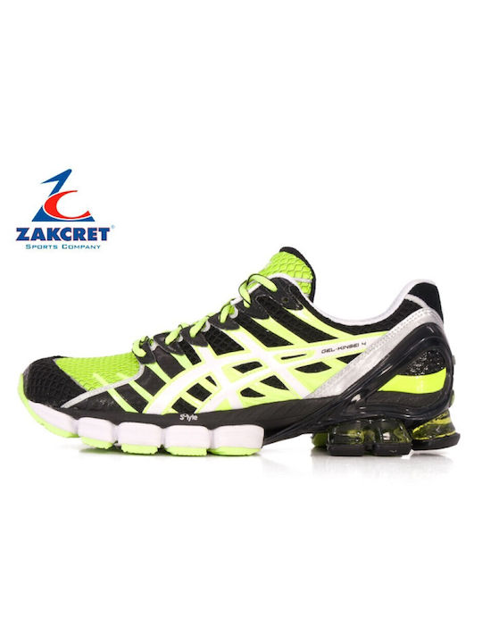 ASICS Gel-kinsei 4 Ανδρικά Sneakers Neon Yellow / White / Black