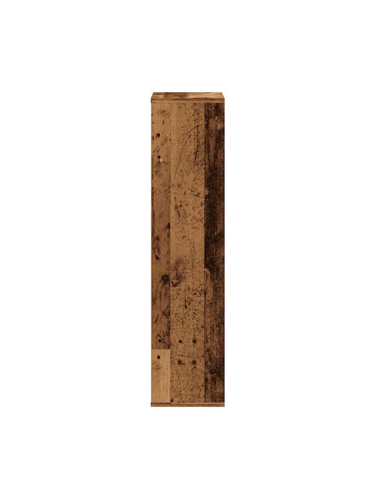 Brown Bookcase 50x25x105cm