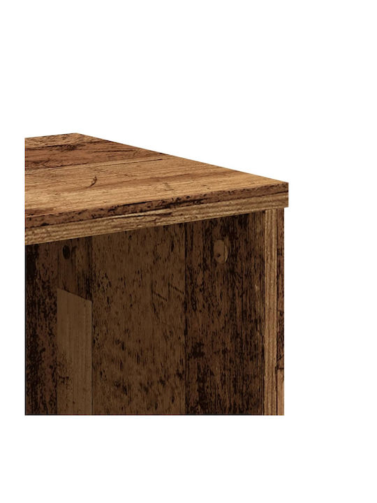 Brown Bookcase 50x25x105cm
