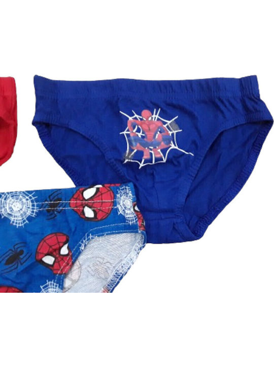 Disney Spiderman Комплект детски гащички Многоцветни 3бр