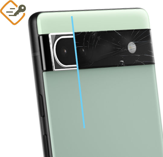 Kameraschutz Google Pixel 6a Panzerglas 9H Fingerabdruck-resistent Transparent