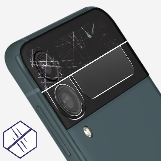 2x Camera Lens Protectors for Galaxy Z Flip3 5G Tempered Glass Imak Clear