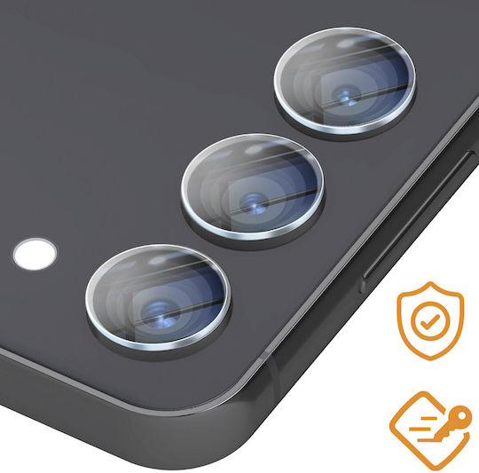 Avizar Kamerafolie Samsung Galaxy S23 Fe Panzerglas 9H Anti-Fingerabdrücke Transparent