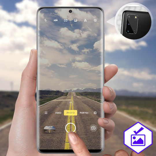 Camera Lenses Protector Galaxy S20 9h Glass Anti-fingerprint Clear