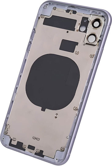 Clappio Rahmen + Akkudeckel iPhone 11 Rückseite Lavendel