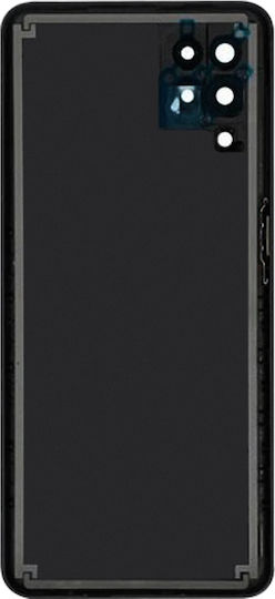 Capac baterie Samsung Galaxy A12 Panou spate înlocuire Negru