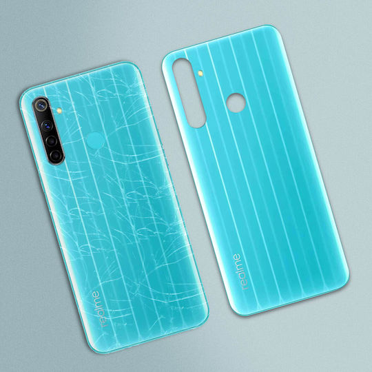Replacement Battery Cover Realme 6i Back Cover Turquoise