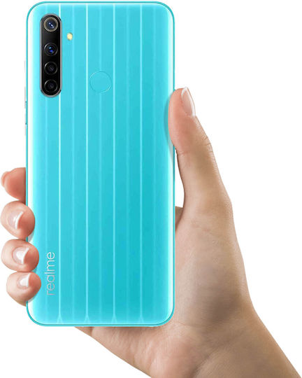 Replacement Battery Cover Realme 6i Back Cover Turquoise