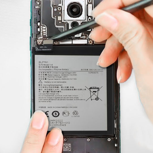 Вътрешна батерия Oneplus 8 4320mAh 100% съвместима замяна Blp761