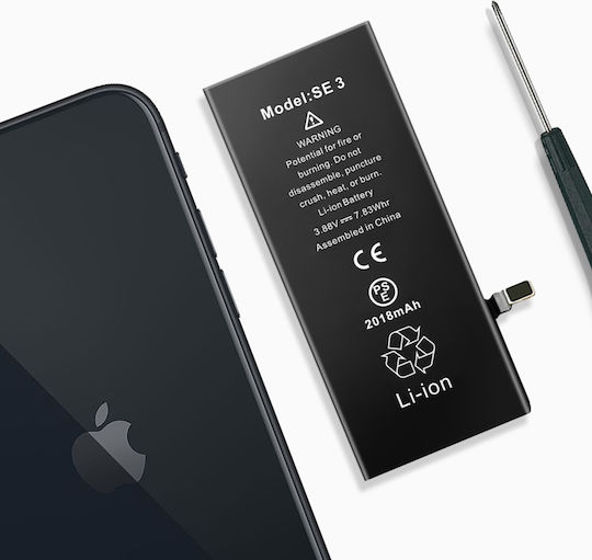 Interner Akku iPhone SE 2022 Kapazität 2018mAh Perfekt Kompatibel