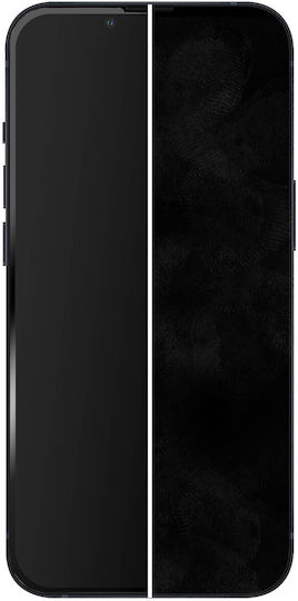 Displayschutzfolie iPhone 13 13 Pro 9H Tiger Glas Muvit Klar Umriss