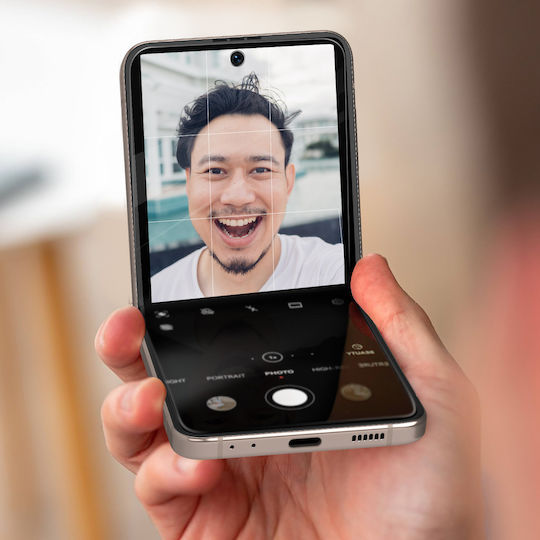 Samsung Z Flip 4 Displayschutzfolie Flexibles Hydrogel Unzerbrechlich Kratzfest