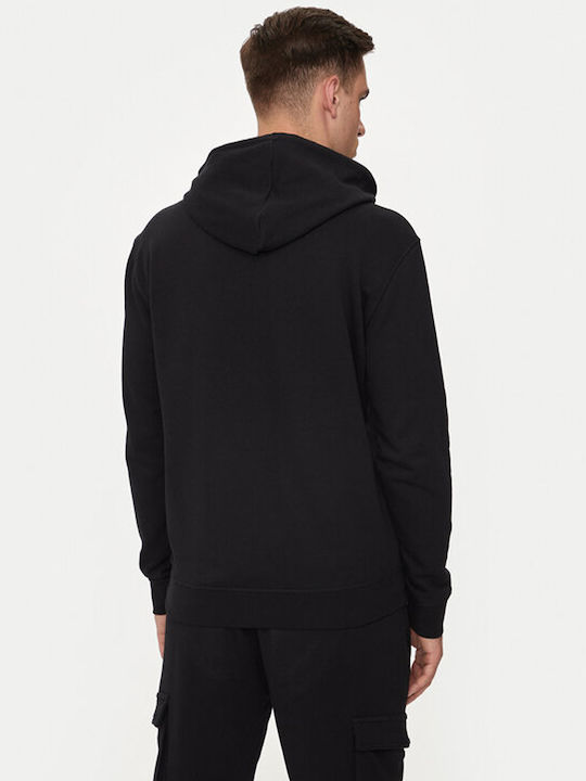 Guess Aldwin Men's Sweatshirt with Hood black