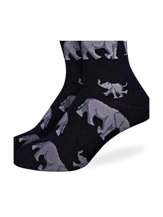 Good Luck Sock Men's Socks Elephant Family Gls-1600