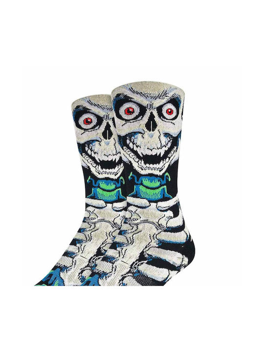 Good Luck Sock Ανδρικές Κάλτσες Evil Skeleton Halloween Gls-4330