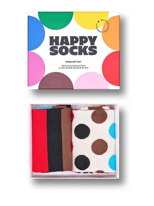 Happy Socks Pride Gift Κάλτσες Multi 2Pack