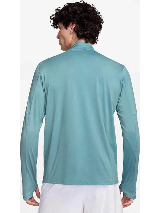 Dri-Fit Athletic Men's Long Sleeve Light Blue Blouse