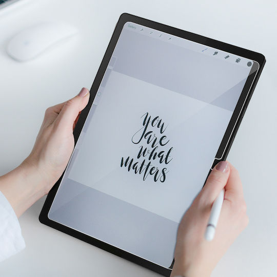Протектор за екран от закалено стъкло Galaxy Tab A8 10.5 9h твърдост против следи