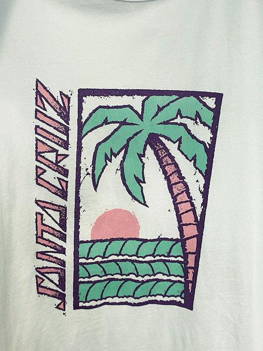 Women's T-shirt Floral White