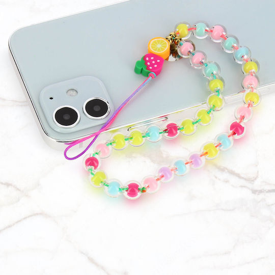 Phone Jewelry Homemade Round Pearls Collection Tutti Frutti Multicolored
