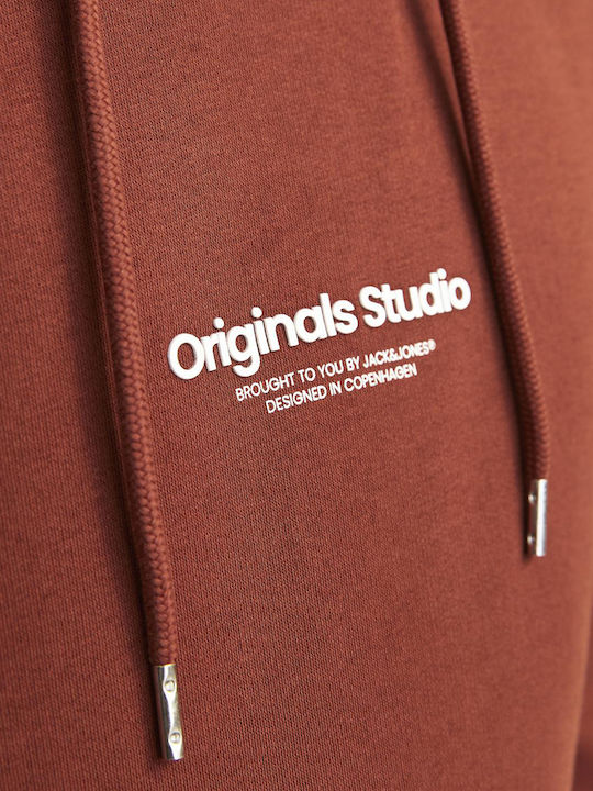 Jorvesterbro Sweat Sweatshirt with Hood Brandy Brown