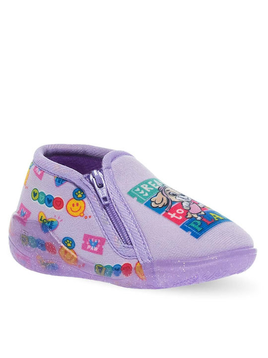 Paw Patrol Kids Slippers Lilac