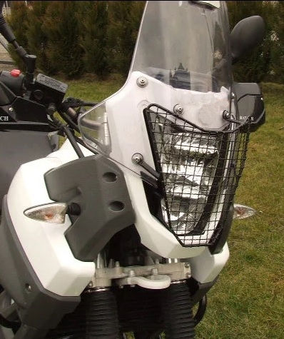 Yamaha Motorrad-Scheinwerferschutz Schwarz