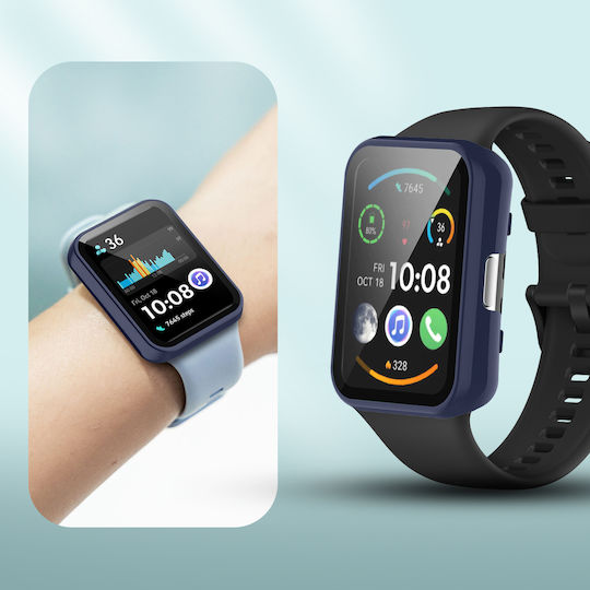 Protecție Ecran din Sticlă Temperată Completă Huawei Watch Fit 2 2 Active Albastru