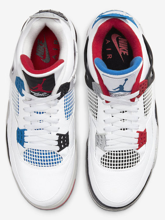 Air  4 Retro Ανδρικά Μποτάκια Λευκά