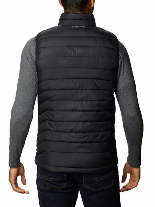 Columbia Ärmellos Herren Jacke Lässig Schwarz